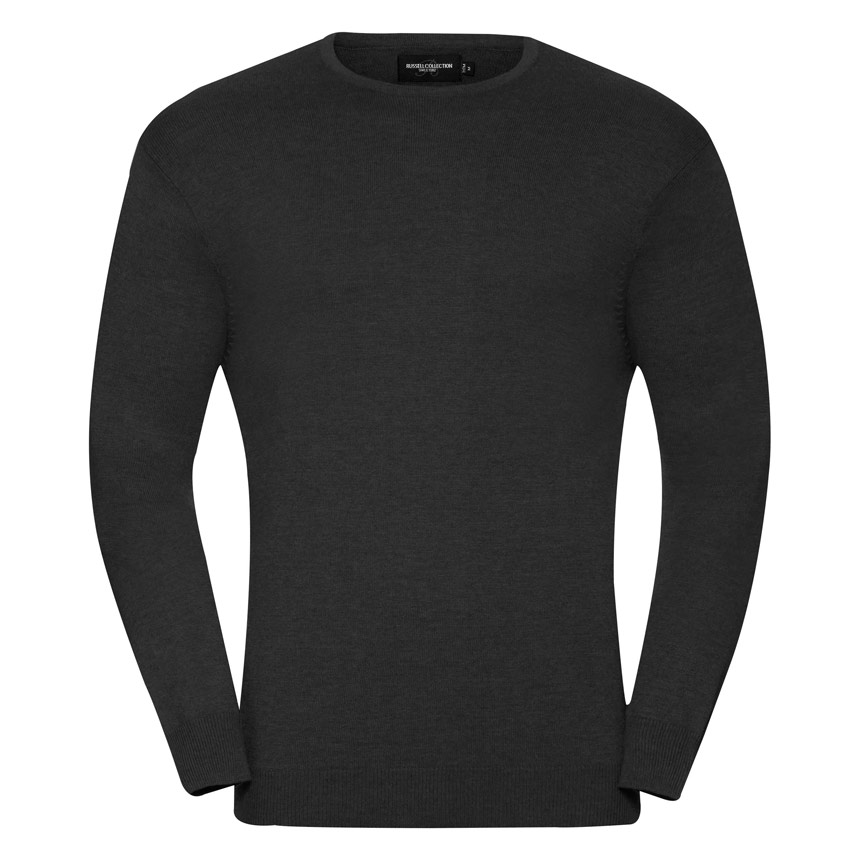R717M-Mens Crew Neck Knitted Pullover